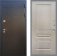 Входная металлическая Дверь Рекс (REX) Премиум-246 FL-243 Беленый дуб в Пущино
