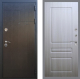 Входная металлическая Дверь Рекс (REX) Премиум-246 FL-243 Сандал белый в Пущино