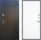Входная металлическая Дверь Рекс (REX) Премиум-246 FL-291 Силк Сноу в Пущино