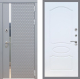 Входная металлическая Дверь Рекс (REX) 24 FL-128 Белый ясень в Пущино
