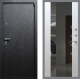 Входная металлическая Дверь Рекс (REX) 3 СБ-16 Зеркало Белый ясень в Пущино