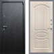 Входная металлическая Дверь Рекс (REX) 3 FL-128 Беленый дуб в Пущино