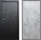 Входная металлическая Дверь Рекс (REX) 3 FL-290 Бетон светлый в Пущино