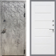 Входная металлическая Дверь Рекс (REX) 23 Сити Белый ясень в Пущино