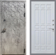 Входная металлическая Дверь Рекс (REX) 23 FL-33 Белый ясень в Пущино