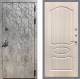 Входная металлическая Дверь Рекс (REX) 23 FL-128 Беленый дуб в Пущино