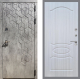 Входная металлическая Дверь Рекс (REX) 23 FL-128 Сандал белый в Пущино