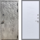 Входная металлическая Дверь Рекс (REX) 23 FL-289 Белый ясень в Пущино