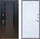 Входная металлическая Дверь Рекс (REX) 25 FL-128 Силк Сноу в Пущино