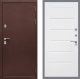 Дверь Рекс (REX) 5 металл 3 мм Сити Белый ясень в Пущино