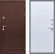 Входная металлическая Дверь Рекс (REX) 5 металл 3 мм FL-289 Белый ясень в Пущино