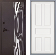 Дверь Заводские двери Леванте Уругвай Белый софт 960х2050 мм