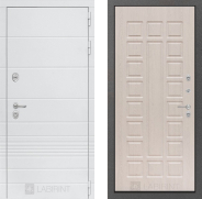Дверь Лабиринт (LABIRINT) Трендо 04 Беленый дуб 960х2050 мм