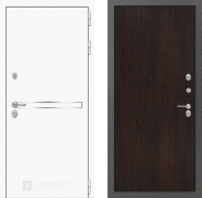 Дверь Лабиринт (LABIRINT) Лайн White 05 Венге 960х2050 мм