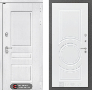 Дверь Лабиринт (LABIRINT) Versal 23 Белый софт 960х2050 мм